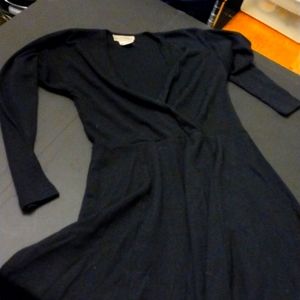 Liz Claiborne knitwear dresses petite small black dress